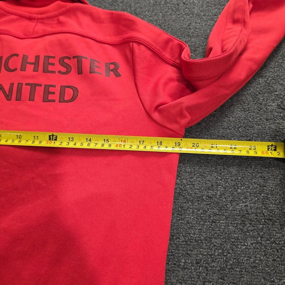 Nike Manchester United Track Jacket Mens Small Red Soccer Football DHL Training